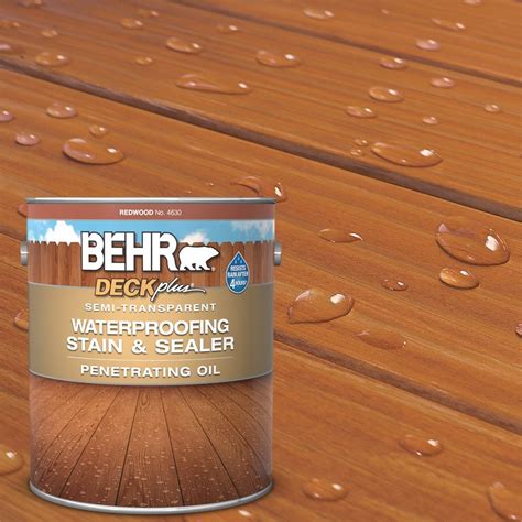Behr deck oil - Use a broom to sweep off the deck and remove any dust or dirt. Step 3. Use a hose to spray down your deck. Step 4. Apply BEHR PREMIUM ® All-in-One Wood Cleaner with a pump sprayer. Step 5. Wait 15 minutes, then scrub your deck clean in the direction of the grain with a stiff bristle brush. You may notice some bubbles. Step 6. 